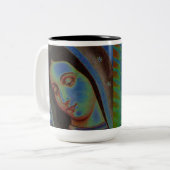2 Couleurs Vierge de tasse de Guadalupe (Devant gauche)