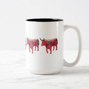 2 Couleurs "Vigne de beaux" tasse de 15 onces