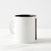 2 Couleurs Vivent la tasse simplement primitive (Devant gauche)