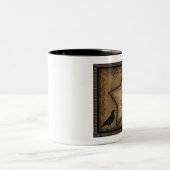 2 Couleurs Vivent la tasse simplement primitive (Centre)
