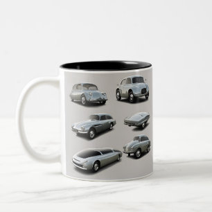 2 Couleurs Voiture Car Tasse