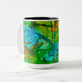 2 Couleurs Vol de la tasse légère (Devant gauche)