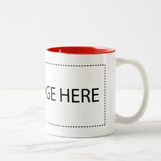 2 Couleurs Votre coutume tasse à deux tons de 11 onces