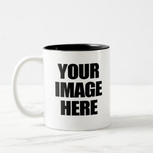 2 Couleurs Votre coutume tasse à deux tons de 11 onces