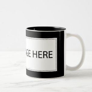 2 Couleurs Votre coutume tasse à deux tons de 11 onces