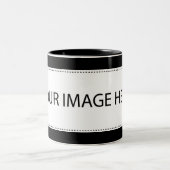 2 Couleurs Votre coutume tasse à deux tons de 11 onces (Centre)