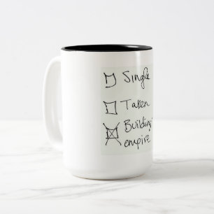 2 Couleurs Votre coutume tasse à deux tons de 15 onces