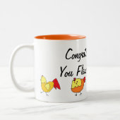 2 Couleurs Vous avez piloté la tasse de cage (Gauche)