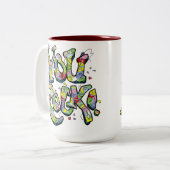 2 Couleurs Vous basculez ! Tasse (Devant gauche)