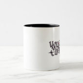 2 Couleurs Vous êtes assez de tasse de calligraphie (Centre)