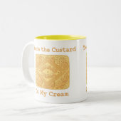 2 Couleurs Vous êtes la crème anglaise dans ma tasse crème de (Devant gauche)