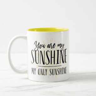 2 Couleurs Vous êtes ma tasse de café de tasse de soleil