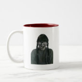 2 Couleurs "Vous serez" tasse fine (Gauche)
