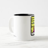 2 Couleurs Woofybean - tasse (Devant gauche)