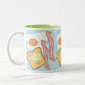 2 Couleurs Yum Yum tasse de petit déjeuner (Gauche)