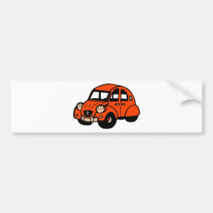 2 cv  franse auto bumpersticker