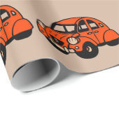 2 cv franse auto cadeaupapier (Rol Hoek)