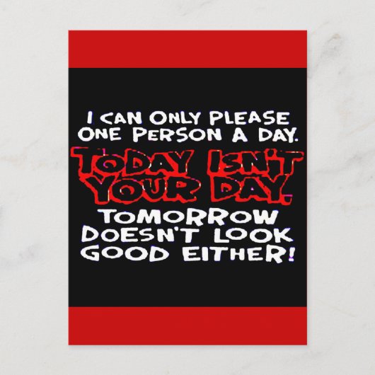 2 dag briefkaart (Voorkant)