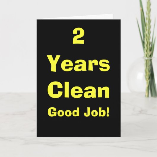 2 de jaar maakt Goede Baan schoon! Kaart (Voorkant)