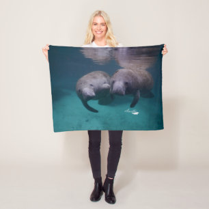 2 de vachtdeken van Vrienden Manatee Fleece Deken