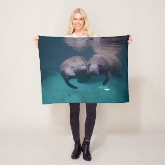 2 de vachtdeken van Vrienden Manatee Fleece Deken