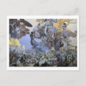 #2 De viering van Svantovit, Mucha Briefkaart (Voorkant)