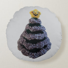 2 Design Kerstboom Amigurumi Kussen! Rond Kussen