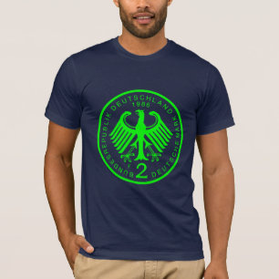 2 Deutsche Marks_Green T-shirt