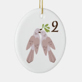 2 Doden Keramisch Ornament (Rechts)