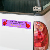 2 duimen Bumpersticker (Op Truck)