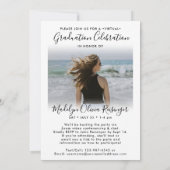 2 Elegant script voor virtuele fotografie Kaart (Achterkant)