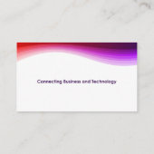 2 élégants carte de visite latéral (Dos)