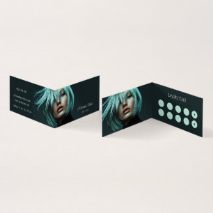 2 en 1 Business Loyalty carte cheveux styliste mod