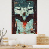 2 en Base souterraine par Laurie Greasley Poster (Cuisine)