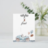 2 enfants rapides course voiture invitation (Debout devant)