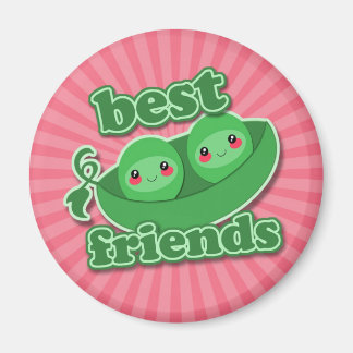 2 ERWTEN BESTE VRIENDEN MAGNEET