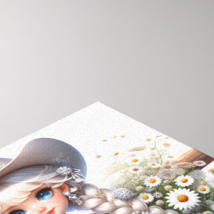 #2 Fantasie cowgirl Canvas Afdruk