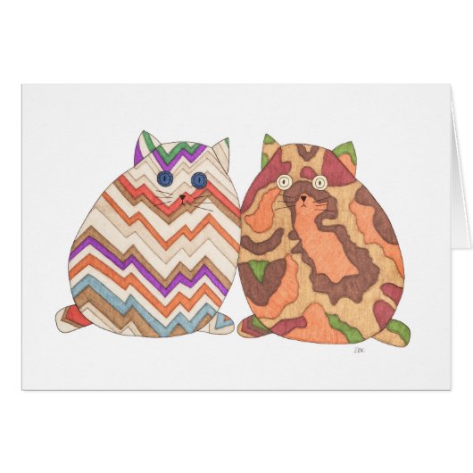 2 Fat Cats #1 (Devant horizontal)