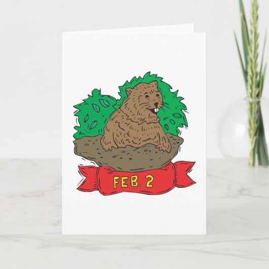 2 februari kaart (Voorkant)