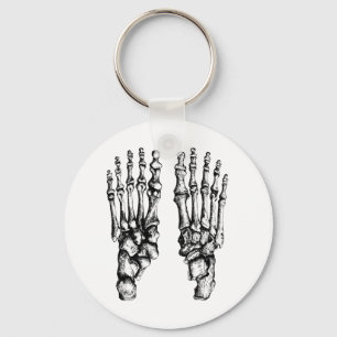 2 feet omhoog sleutelhanger