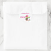 2 filles de spa - autocollant de faveur de beauté  (Sac)