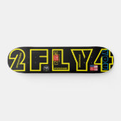 2 FLY 4 U JMT 7 3/4" Planche de Skateboard (Horz)