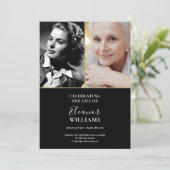 2 Foto begrafenisherdenking Orde van Service Programma (Staand voorkant)