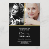 2 Foto begrafenisherdenking Orde van Service Programma (Voorkant)