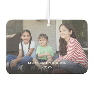 2 foto eenvoudige moderne witte tekst overlay luchtverfrisser