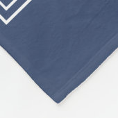 2 foto en tekst ontwerp je eigen gepersonaliseerde fleece deken (Hoek)