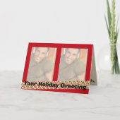2 foto kerst Kaarten (Voorkant)