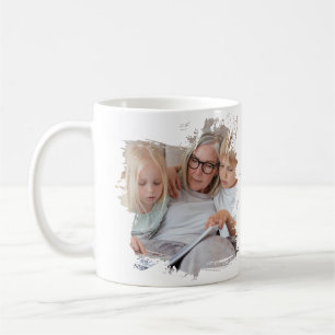 2 Foto Krabbel Kader Sjabloon Gepersonaliseerd Koffiemok