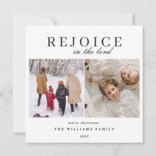 2 Foto Matthew 2:10-14 Bijbelse kerst Feestdagenkaart