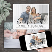 2 Foto peetouders Moderne doop of doop